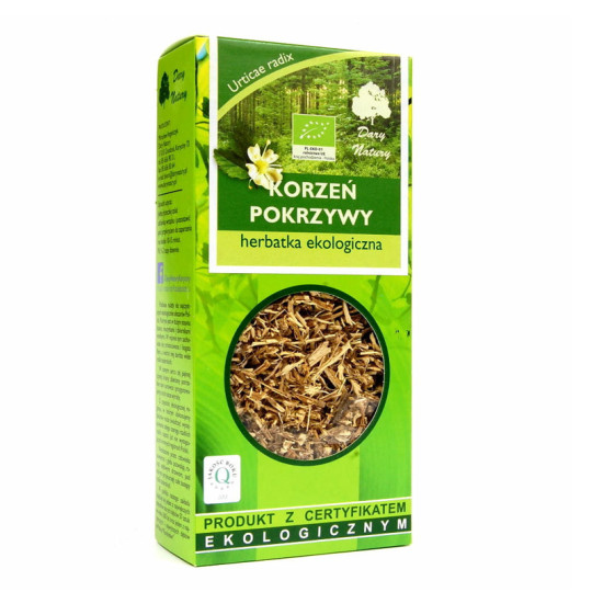 Pokrzywa Korzeń Herbatka Ekologiczna 50 g.-DARY NATURY