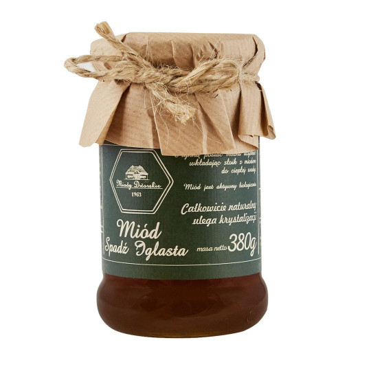 Miód spadziowy (spadź iglasta) 380 g - MIODY DWORSKIE