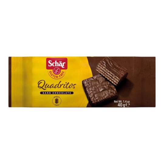 Wafelek Quadritos bezglutenowy 40g - SCHAR