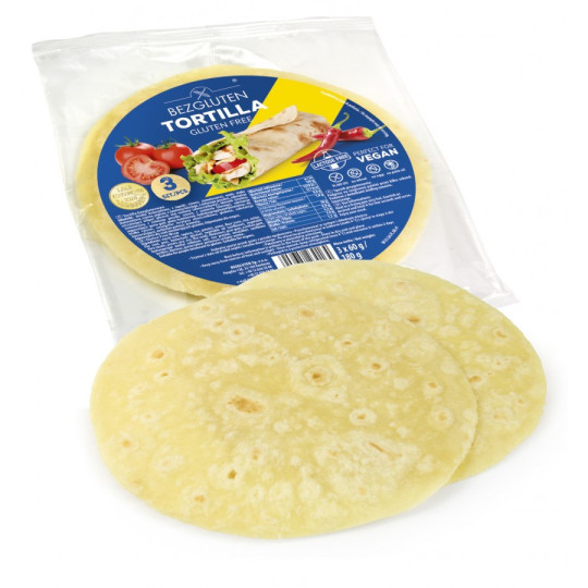 Tortilla bezglutenowa 3x60g - BEZGLUTEN