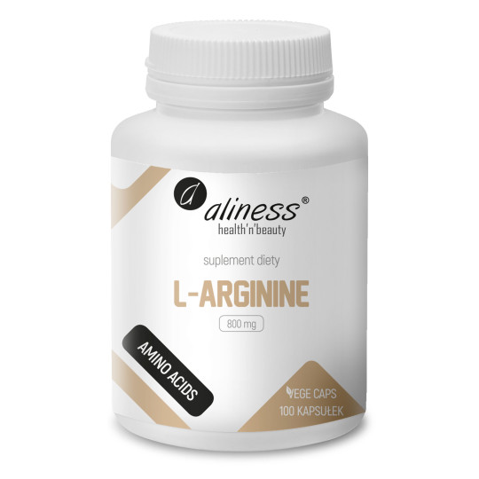 L-Arginine 800mg 100 kaps - ALINESS