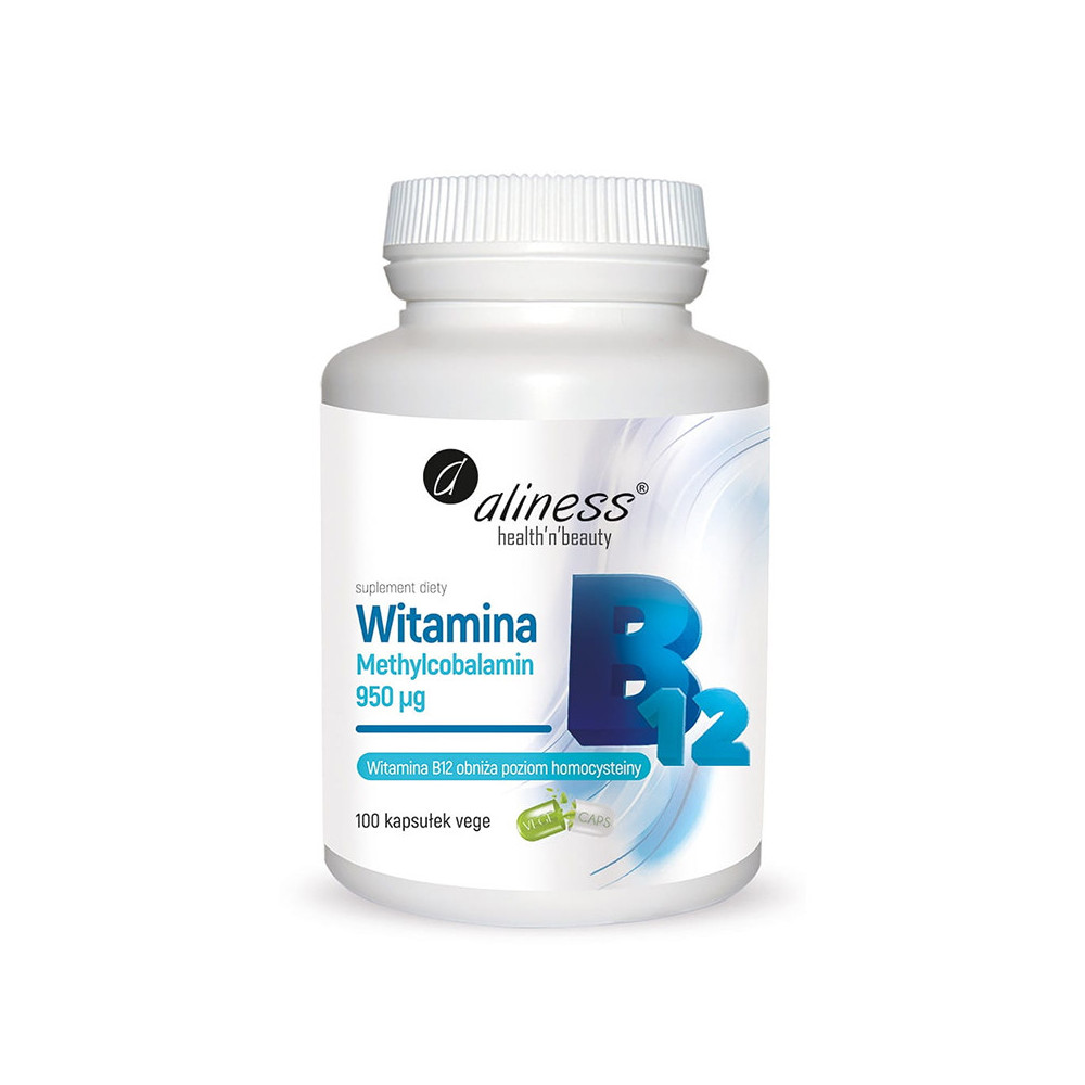 Witamina B12 (metylokobalamina)  950mcg 100 kps - ALINESS