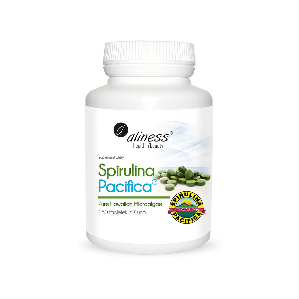 Spirulina Pacifica 500 mg 180 tab - ALINESS